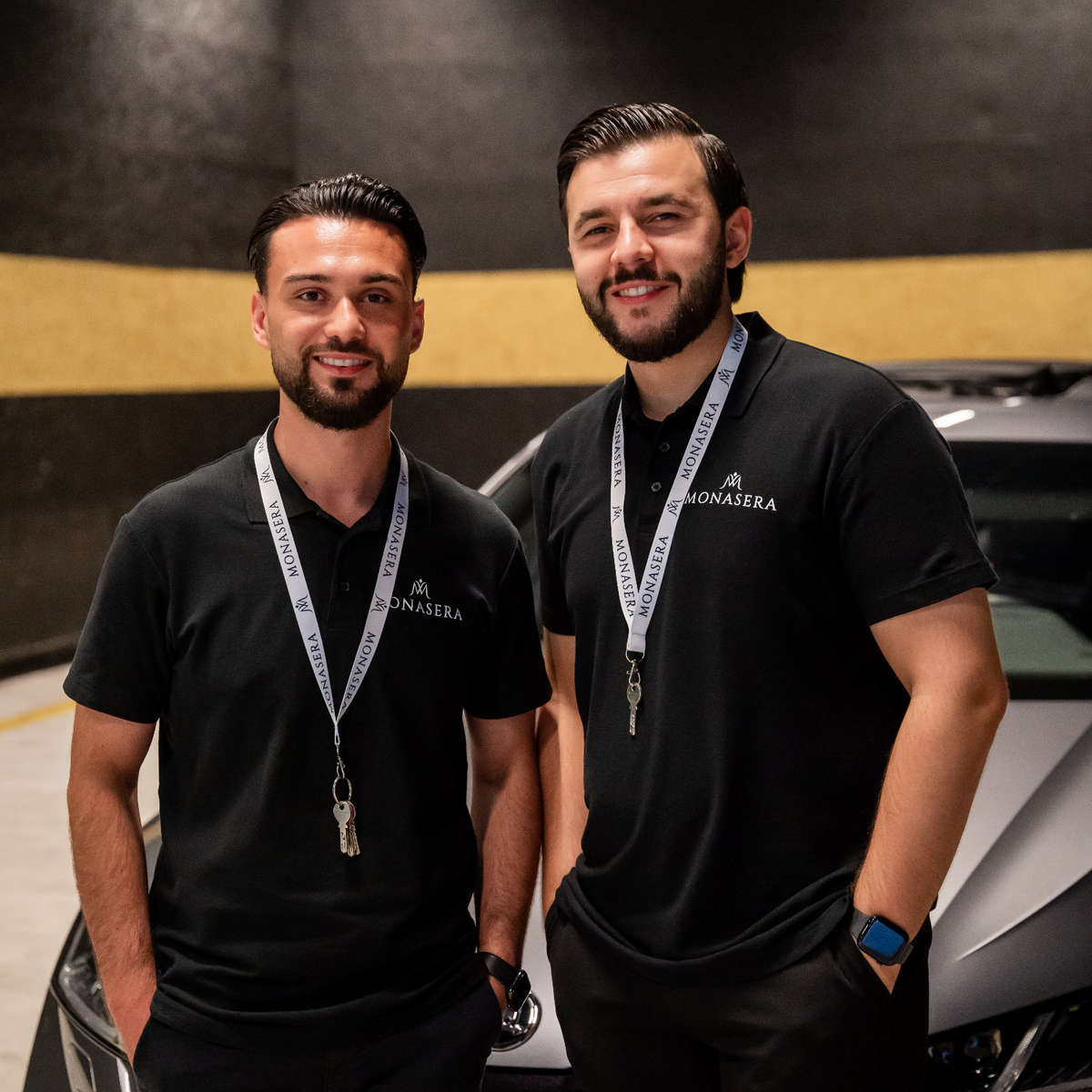 Rihan Ajdari und Senad Aliu, Gründer von Monasera