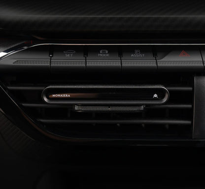 Autoduft-Set in Schwarz + 2 Refills